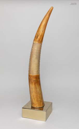 English Type Horn Table Sculpture