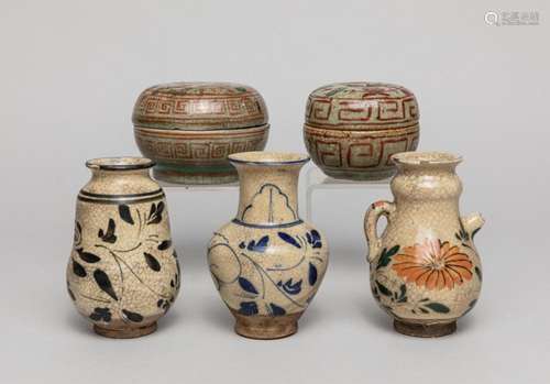 Group Chinese Shipwreck Type Porcelains