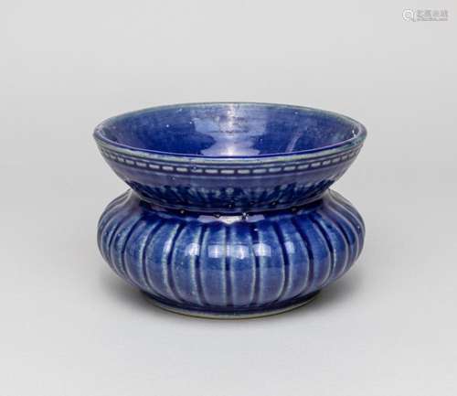 Chinese Blue Glazed Porcelain Pot