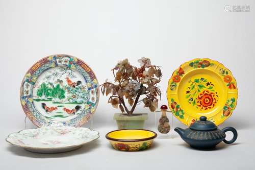 Collectible Plates & Chinese Decors