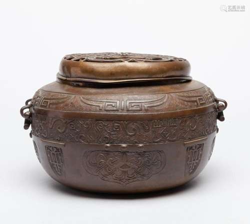 Massive Chinese Brass Censer