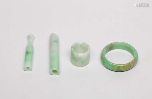 Old Chinese Jade Jadeite Carvings