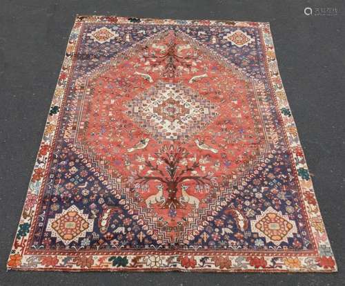 ORIENTAL RUG 7' X 9'9" QASHGHI