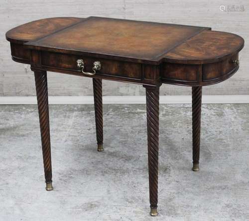 ENGLISH REGENCY STYLE MAHOGANY WRITING TABLE