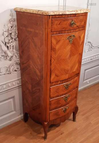 LOUIS XV STYLE LADIES BUREAU WITH SECRETAIRE