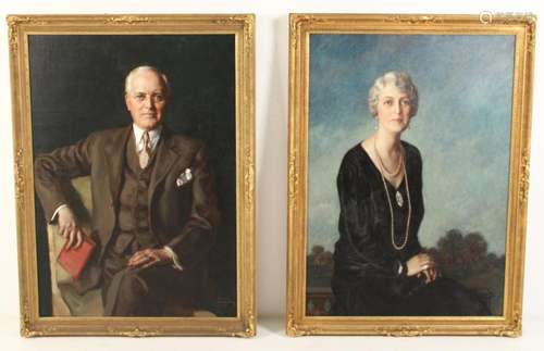 PR. OF O/C PORTRAITS BY NIKOL SCHATTENSTEIN (1877-1954)