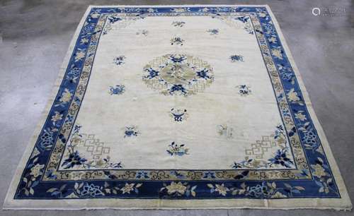 CHINESE HANDWOVEN RUG 10'3" X 12'8"