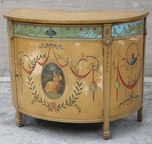 ADAMS STYLE DEMILUNE BUFFET