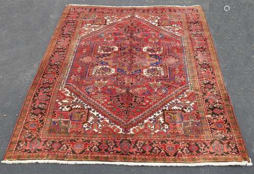 ORIENTAL RUG 8'5" X 11'2" AHAR