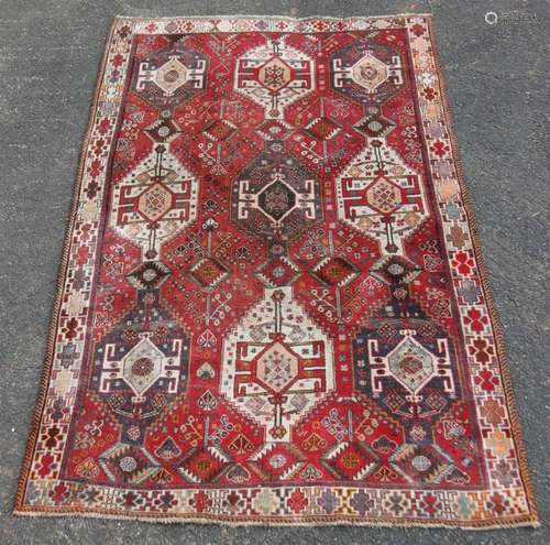 ORIENTAL RUG 5' X 8'4" QASHQHI