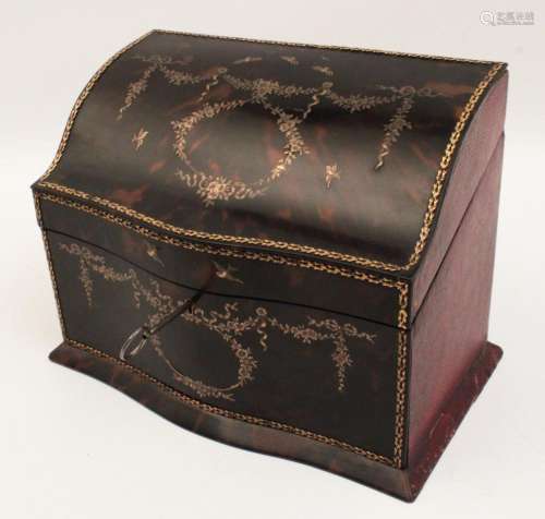 IMPORTANT EXOTIC STATIONARY BOX, 19TH C.