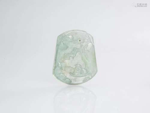 A Translusent Jadeite Pendant