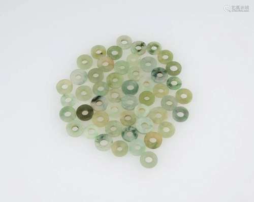 A Jadeite Button ( in group of 50 pcs)