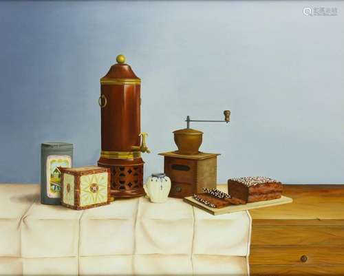 Tableaux - Paul Rouwhorst (de Hoevelaken), nature morte avec...