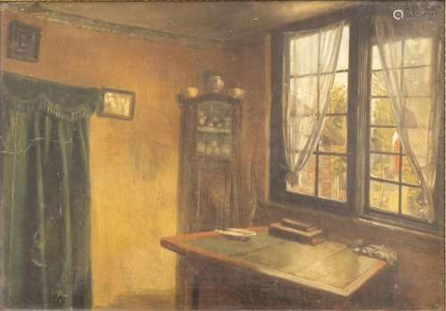 Tableaux - Albert Neuhuys (1844-1914), 'Attic room',...