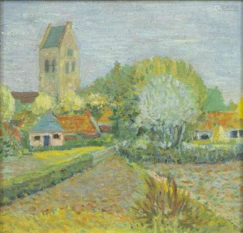Peintures - Reggi Scherpbier (1910-1991), 'East Groninge...