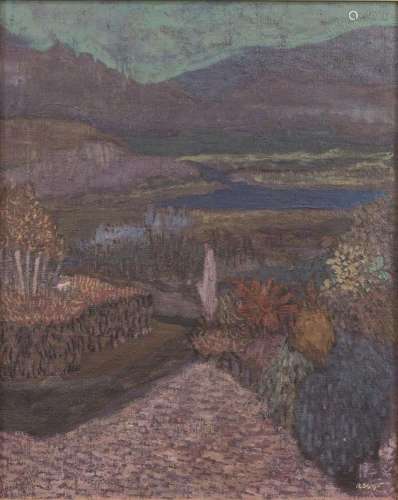Tableaux - Reggi Scherpbier (1910-1991), 'Fantasy landsc...