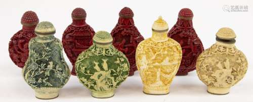 Art et objets d'Asie - Huit flacons de parfum chinois à ...