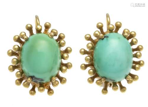 Turquoise earrings GG 585/000