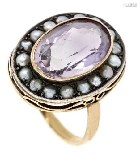 Amethyst bead ring GG 585/000