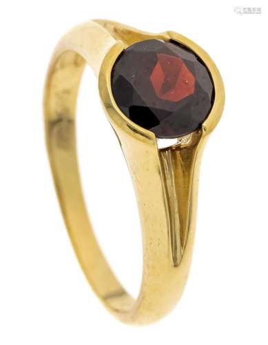 Garnet ring GG 585/000 with a