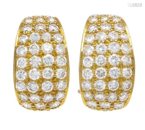 Brilliant clip earrings GG 750