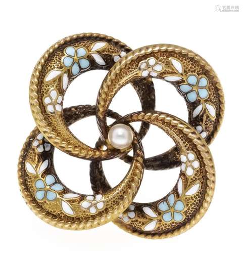 Antique knot brooch GG 750/000