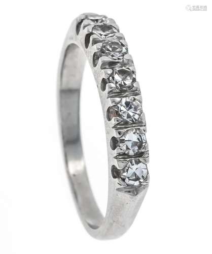 Diamond ring platinum 880/000