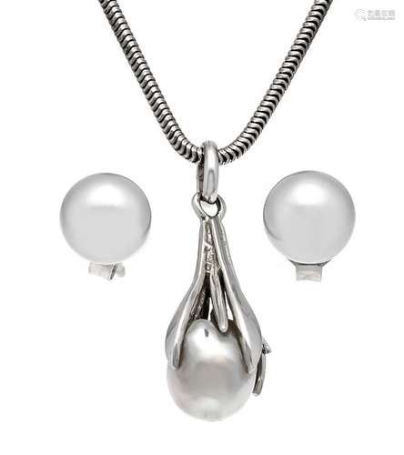 2-piece pearl set WG 585/000 w