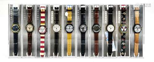 Convolute 1 of 10 Swatch Chron