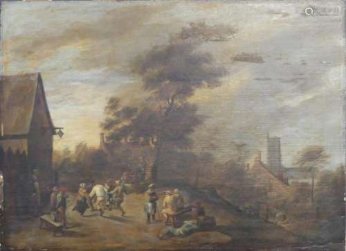 Ecole FLAMANDE du XVIIIème siècle, suiveur de David TENIERS
