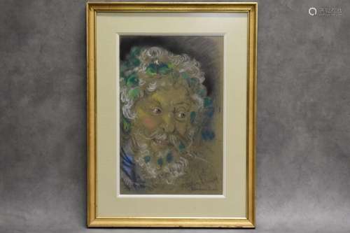 Georges MANZANA-PISSARRO (1871-1961) Portrait d'homme , ...