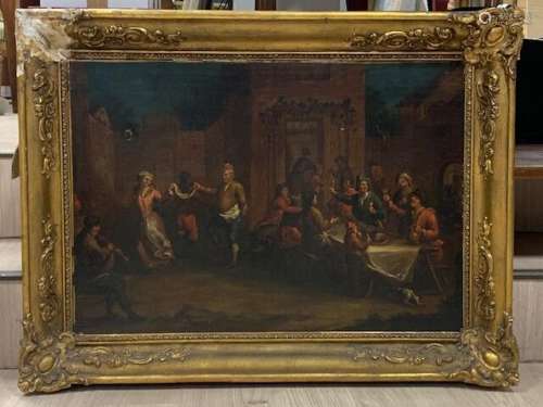 École Flamande du XVIIIème siècle, David TENIERS LE JEUNE (1...