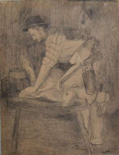 Charles MILCENDEAU (1872-1919)
Le sacrificateur, 1896