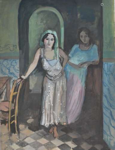 Jean LAUNOIS (1898-1942)
Deux algériennes dans un intérieur
...