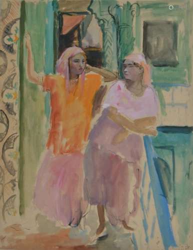 Jean LAUNOIS (1898-1942)
Deux algériennes dans un intérieur
...