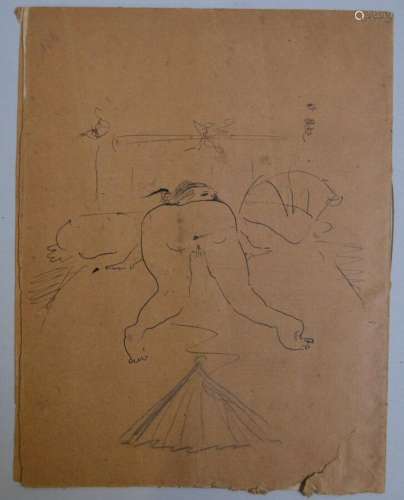 attribué à Jean LAUNOIS (1898-1942)
Prostituées
Cahier conte...