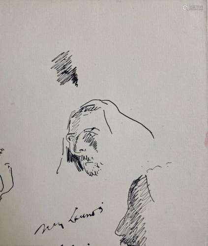 Jean LAUNOIS (1898-1942)
Etude de visages algériens
Encre si...