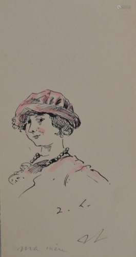 Jean LAUNOIS (1898-1942)
Portrait de la mère de l'artist...