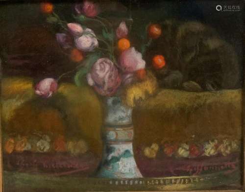 Jean LAUNOIS (1898-1942)
Bouquet de fleurs dans un vase
Past...