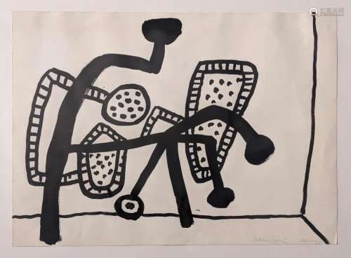 Alan Davie (1920-2014), Untitled 92-106, 1992, ink