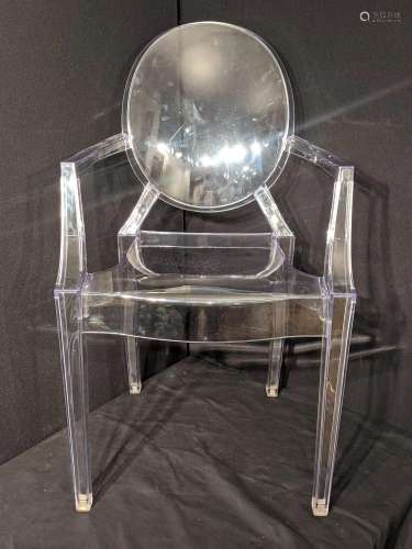 A Philippe Starck Louis Ghost chair