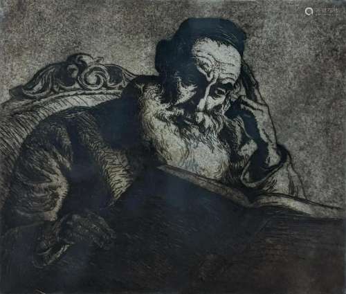 Hermann Struck (1876-1944), Studying The Talmud,