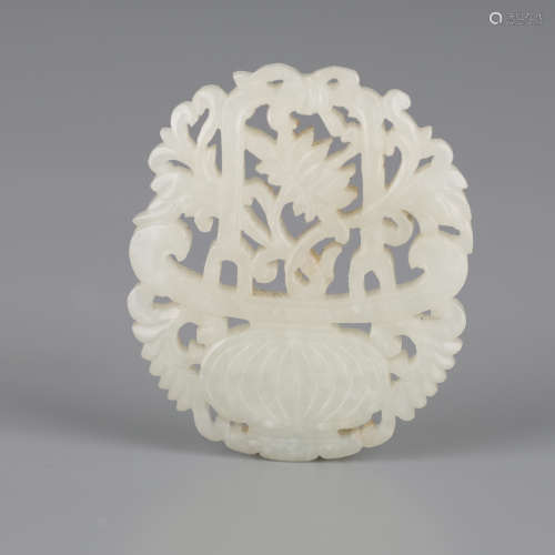 Chinese jade carving accessories,Qing