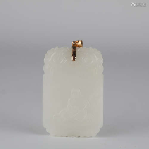 Ancient Chinese white jade accessories