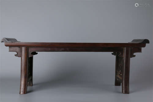 A Huanghuali Wood Small Narrow Table.