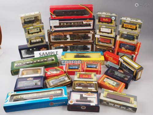 A quantity of boxed locomotives and carriages, including Pal...
