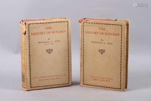 Reginald L Hine: The History of Hitchen, two vols illust