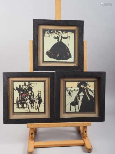 After William Nicholson: a set of three colour lithographs, ...
