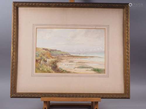 Matha J Issac: watercolours, Wimereaux looking towards Boulo...
